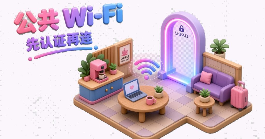 快连VPN 公共WiFi特色图